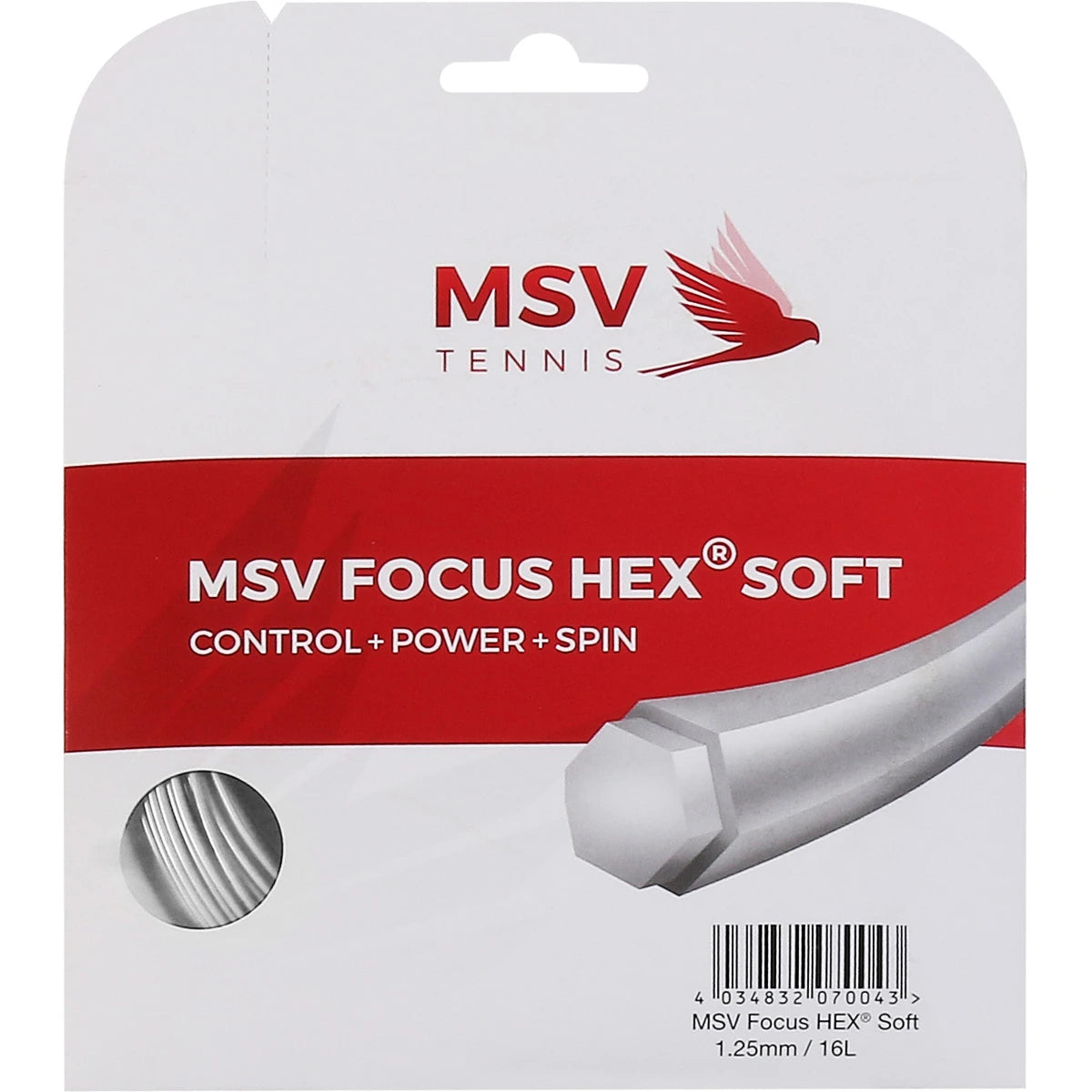 CORDAJE MSV FOCUS-HEX SOFT (12 METROS)