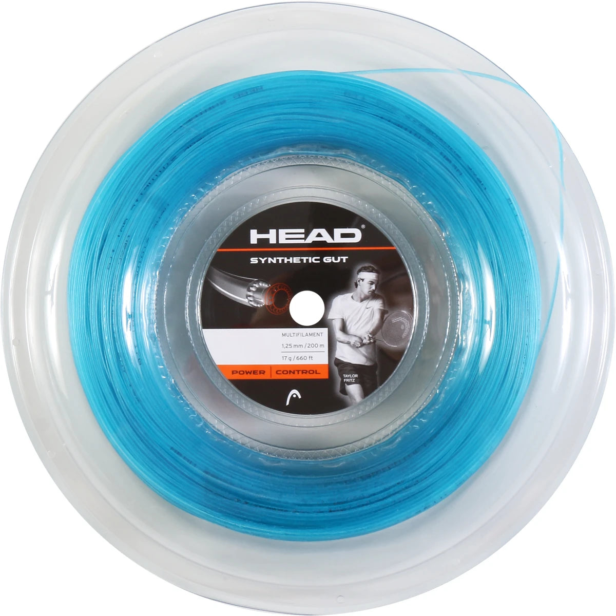 BOBINA HEAD SYNTHETIC GUT (12 METROS)