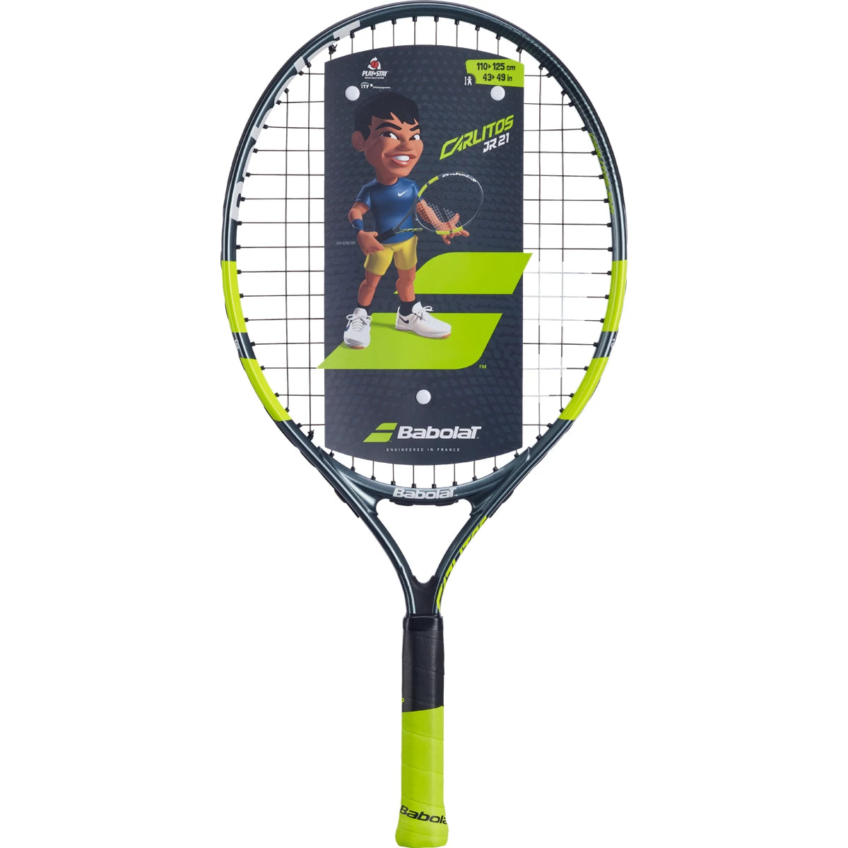 RAQUETA BABOLAT JUNIOR CARLITOS 21