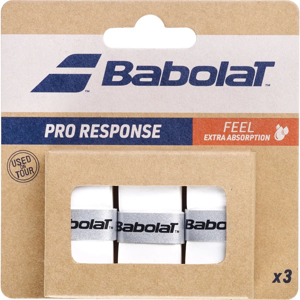 SOBREGRIPS BABOLAT PRO RESPONSE x3