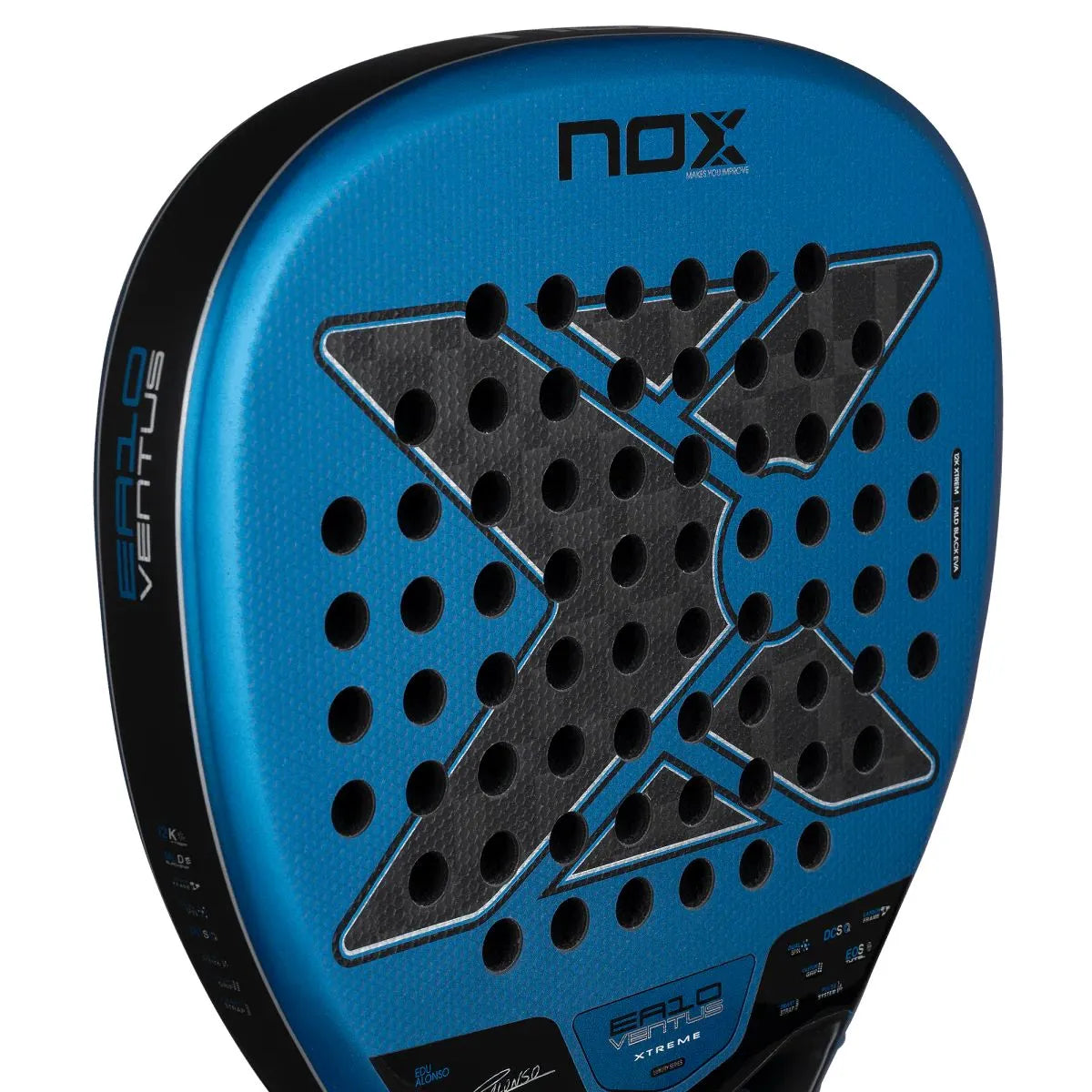RAQUETA DE PÁDEL NOX EA10 VENTUS ATTACK 12K XTREME BY EDU ALONSO 2026