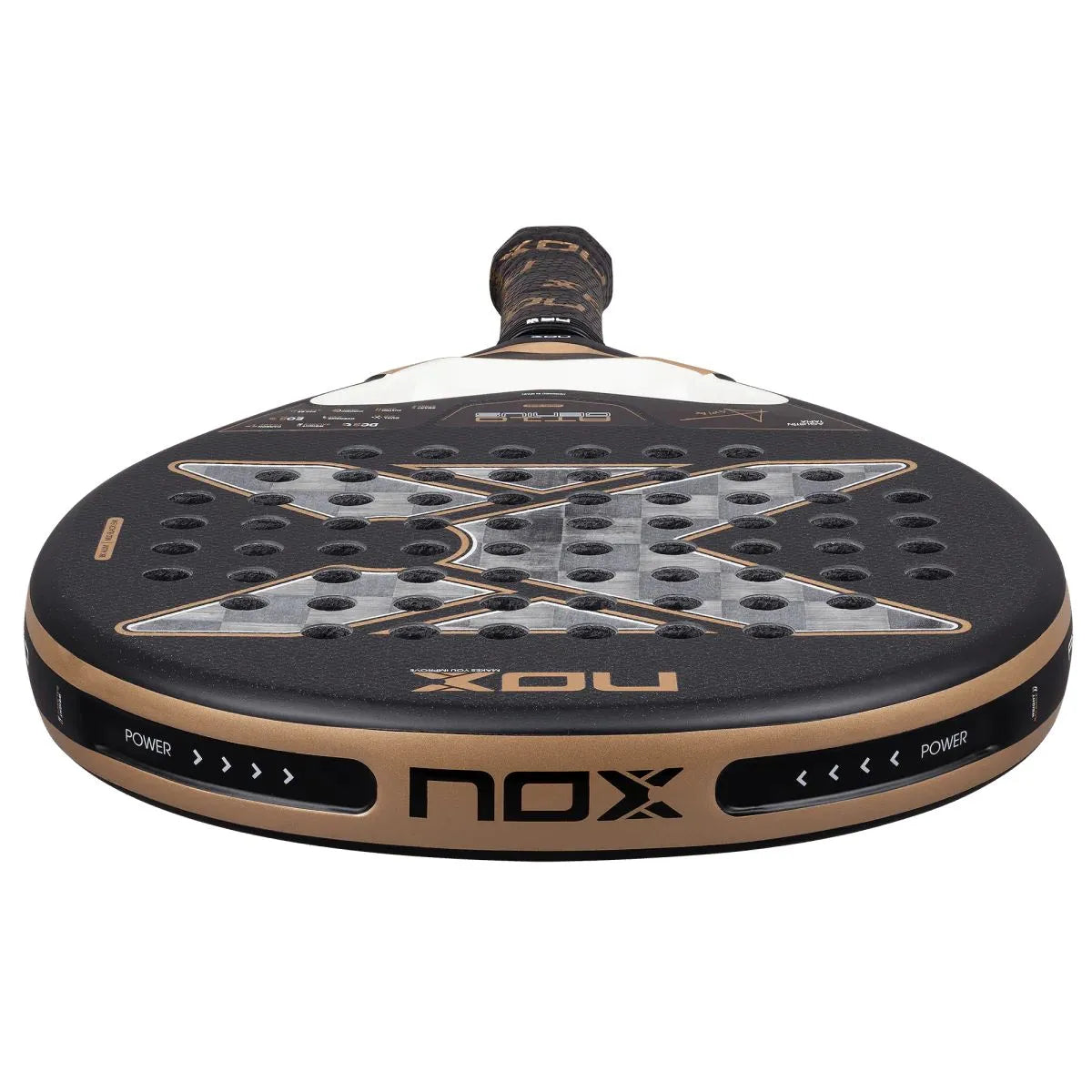 RAQUETA DE PÁDEL NOX AT10 GENIUS 18K ALUM BY AGUSTIN TAPIA 2026
