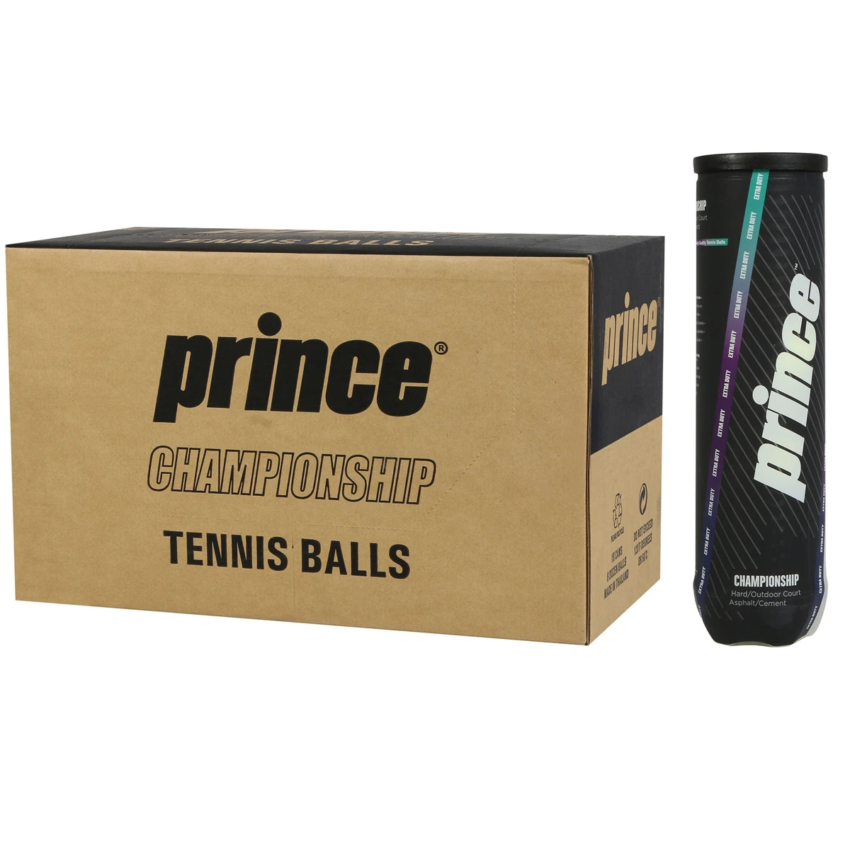 CAJA DE 18 TUBOS DE 4 PELOTAS PRINCE CHAMPIONSHIP