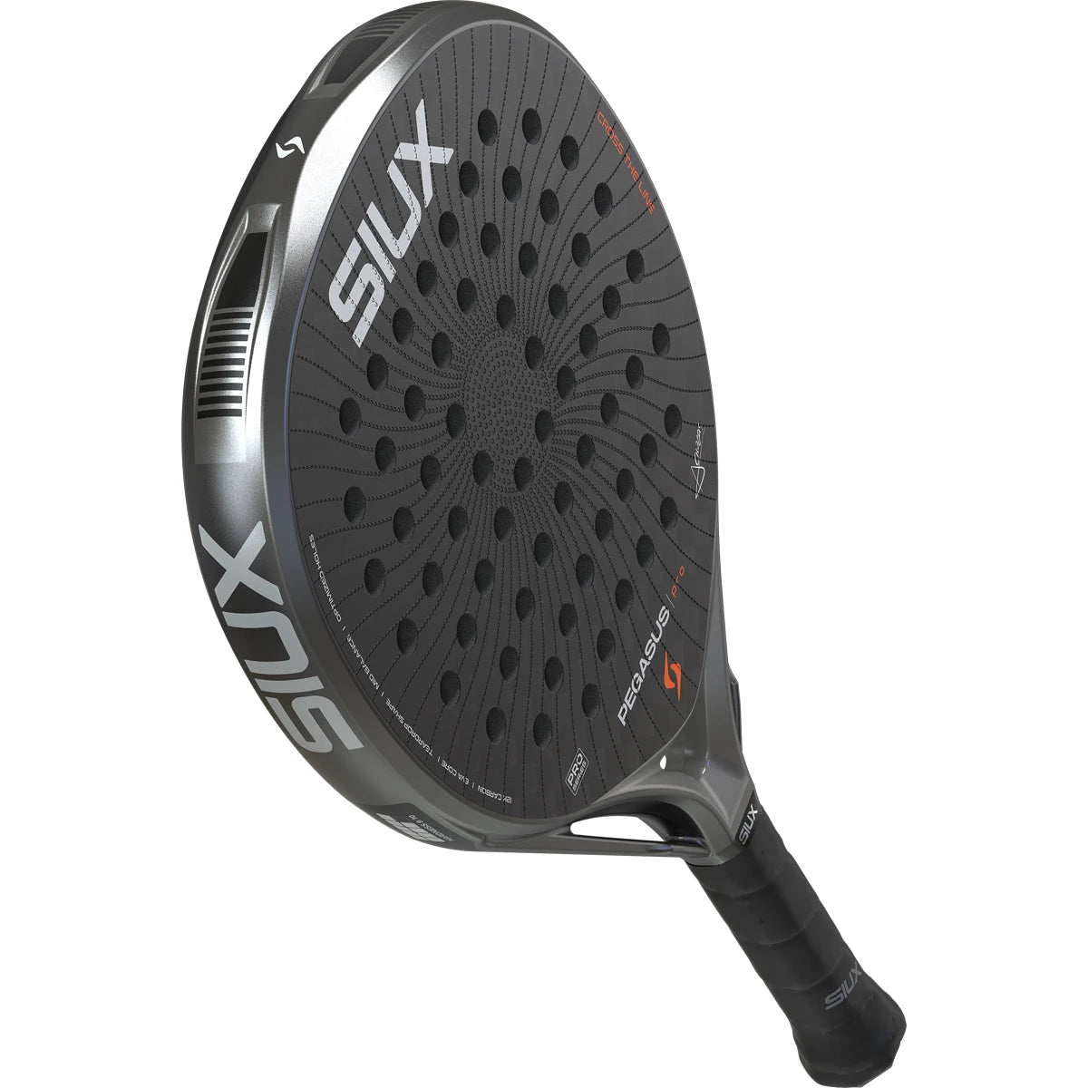 Raqueta Test de Pádel Siux Pegasus Pro 2026 Storm Grey
