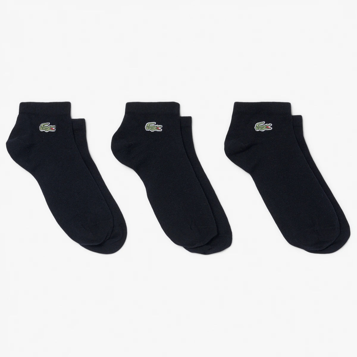 3 PARES DE CALCETINES BAJOS LACOSTE CLASSIC