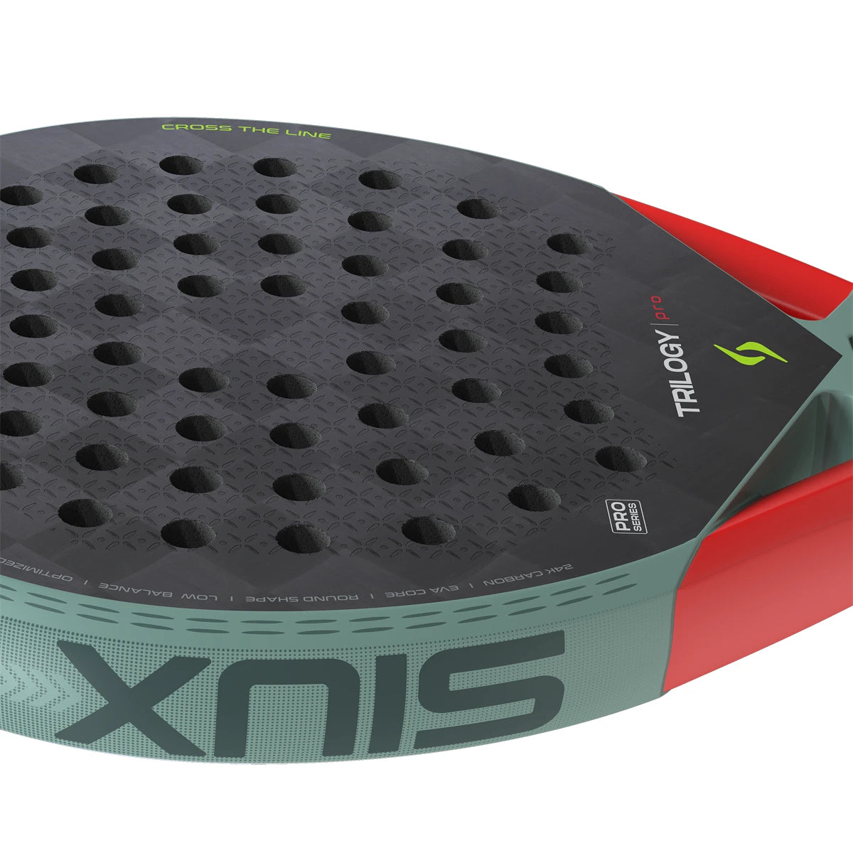 Raqueta Test de Pádel Siux Trilogy Pro 2026 Ash Green