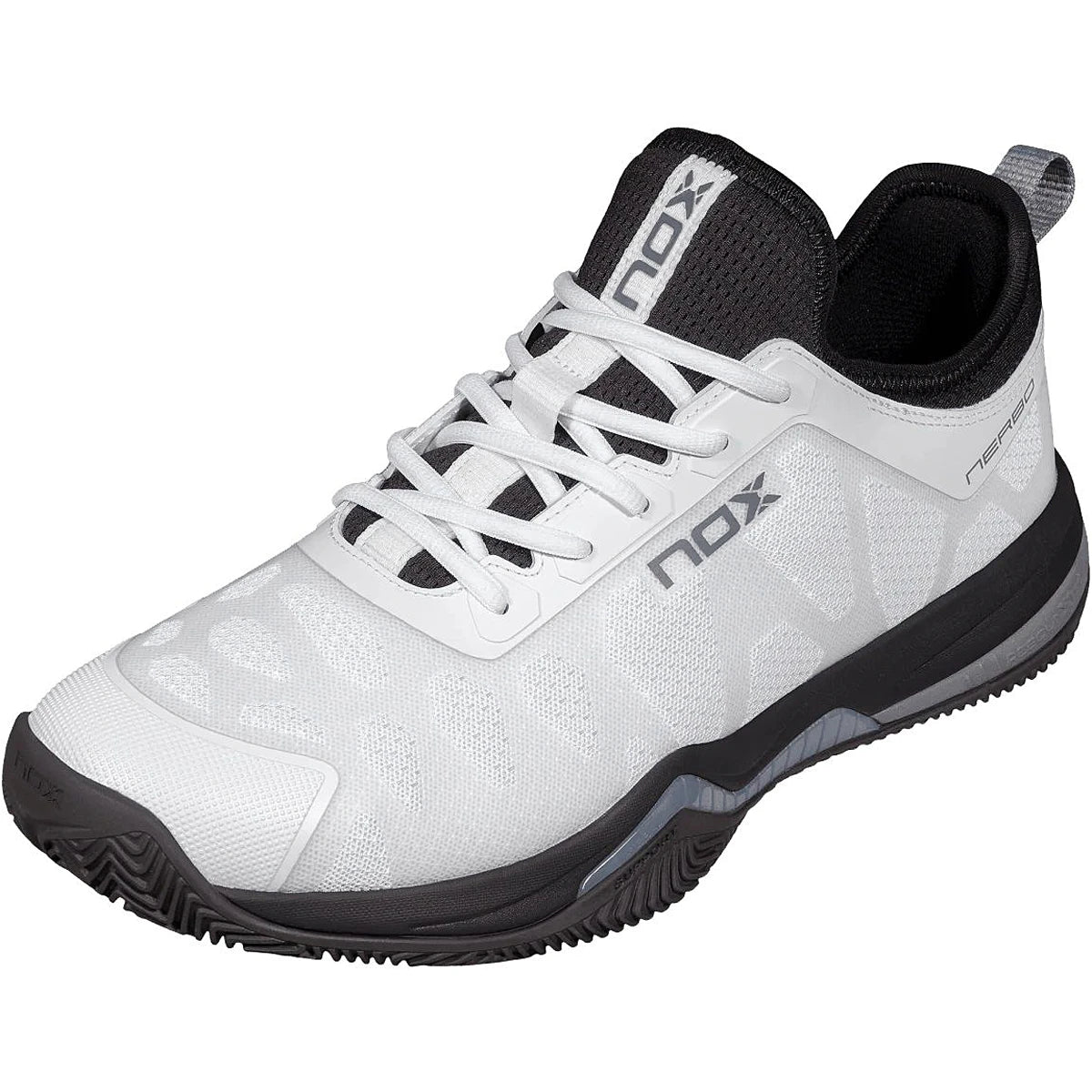 ZAPATILLAS NOX PADEL NERBO WHITE/RAVEN