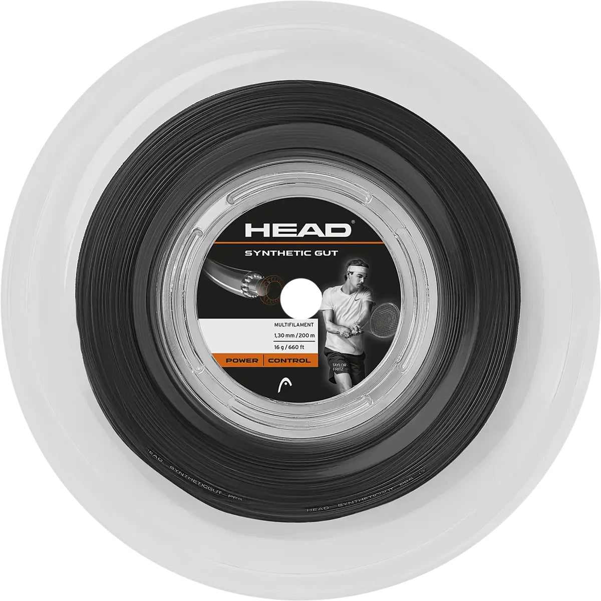 BOBINA HEAD SYNTHETIC GUT (12 METROS)