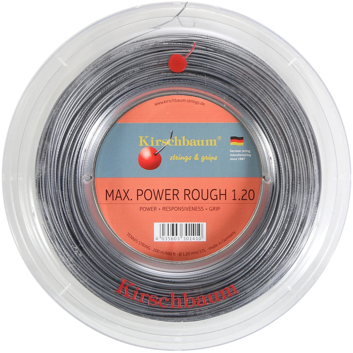 BOBINA KIRSCHBAUM MAX POWER ROUGH (200 METROS)