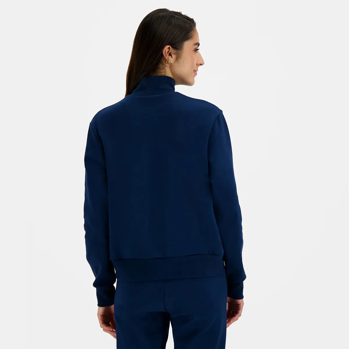 SUDADERA LE COQ SPORTIF MUJER HERITAGE CUELLO ALTO