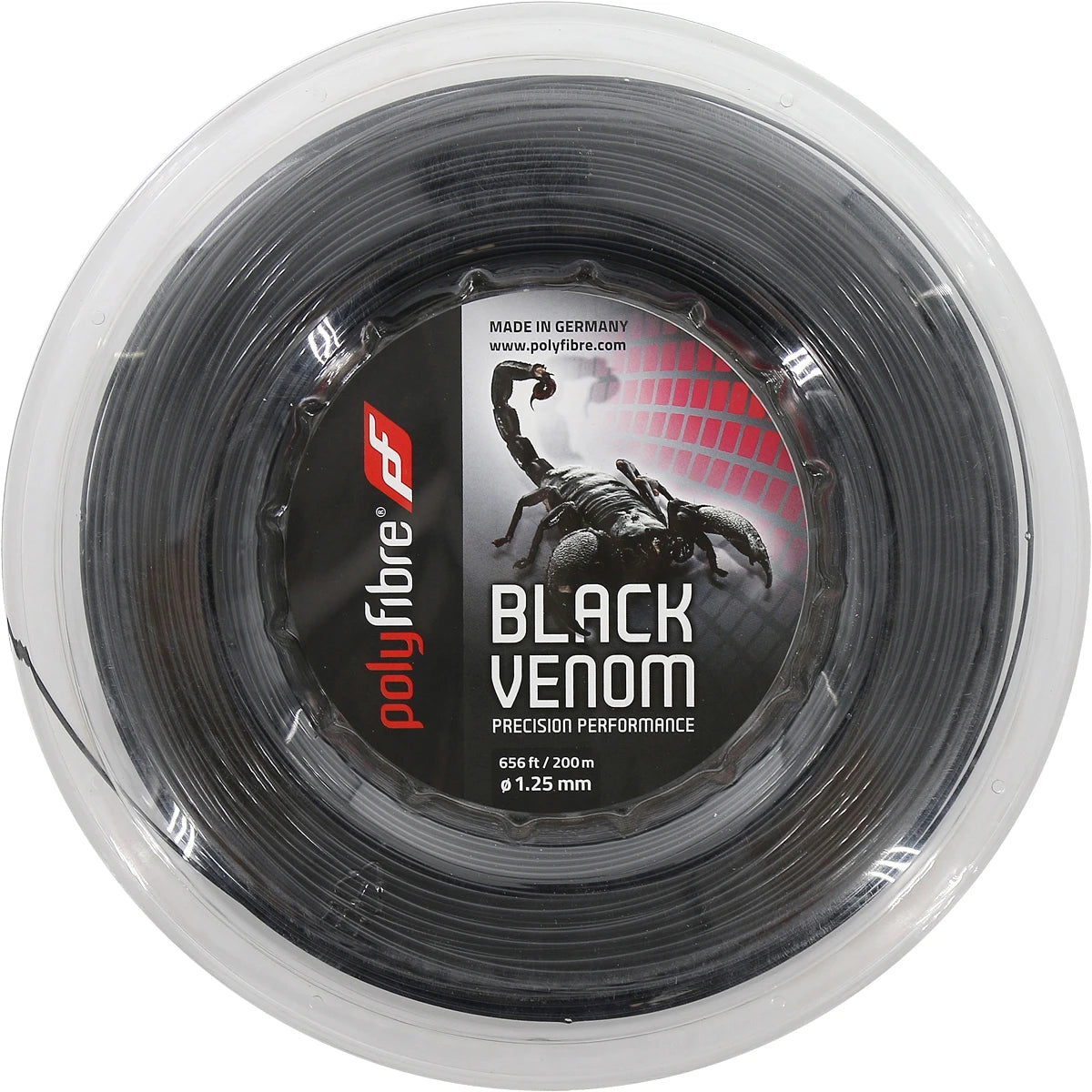 BOBINA POLYFIBRE BLACK VENOM (200 METROS)