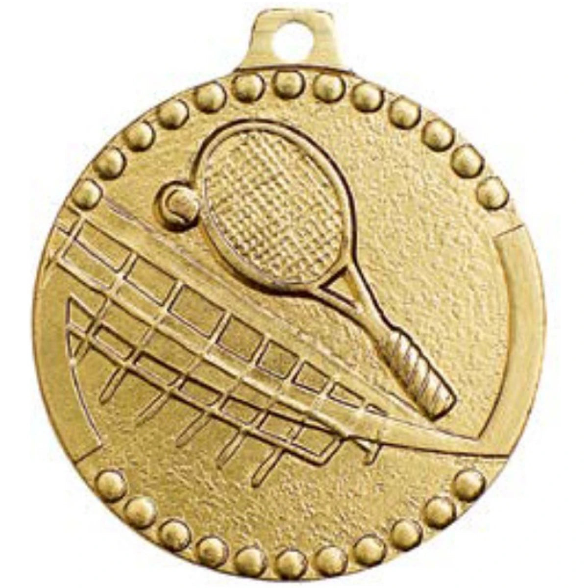 MEDALLA DE HIERRO GRABADA DIÁM 3,2CM TENIS