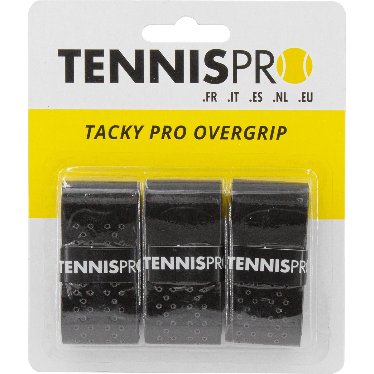 3 SOBREGRIPS TENNISPRO TACKY PRO PERFORADOS