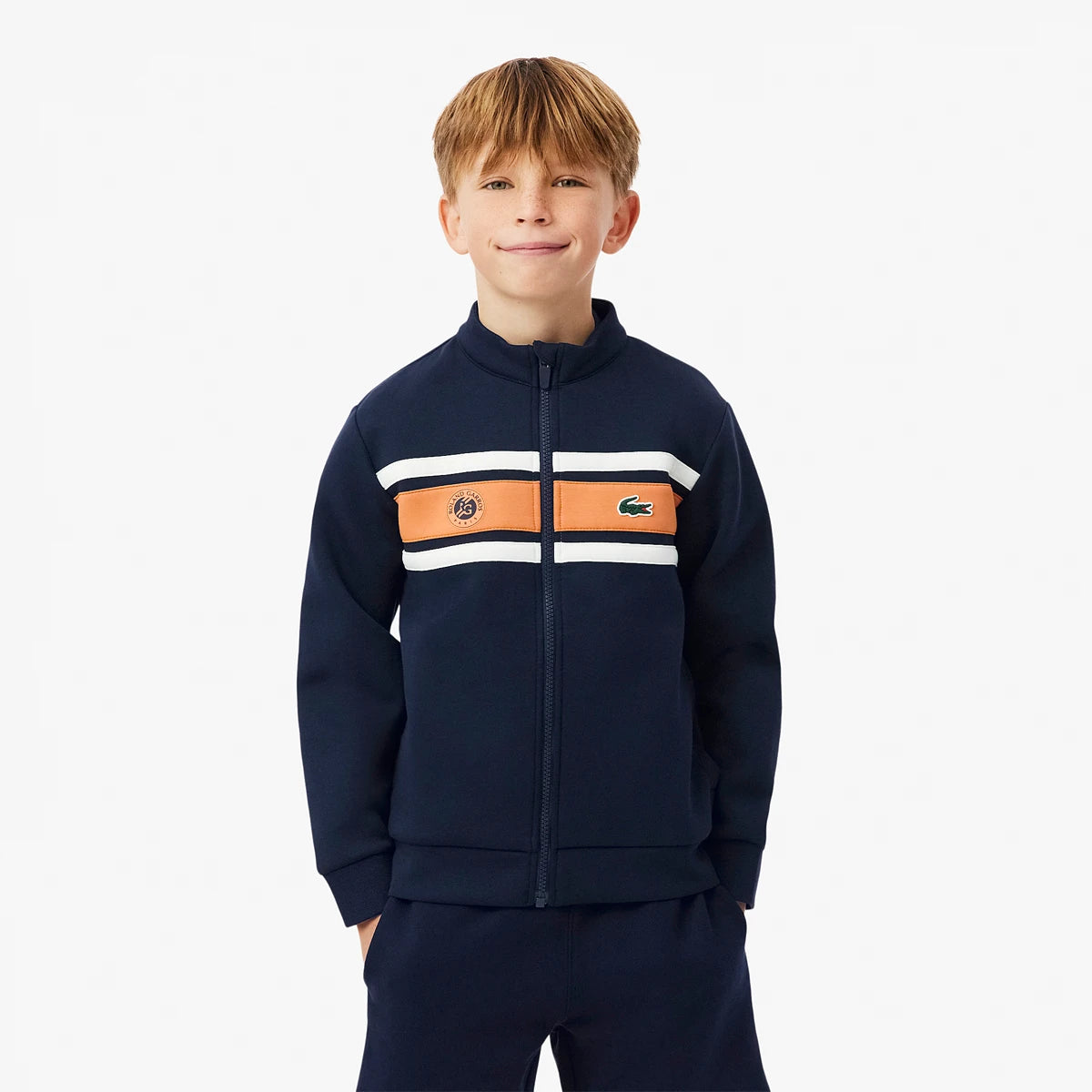 CHAQUETA LACOSTE JUNIOR ROLAND-GARROS OFFICIAL OUTFIT