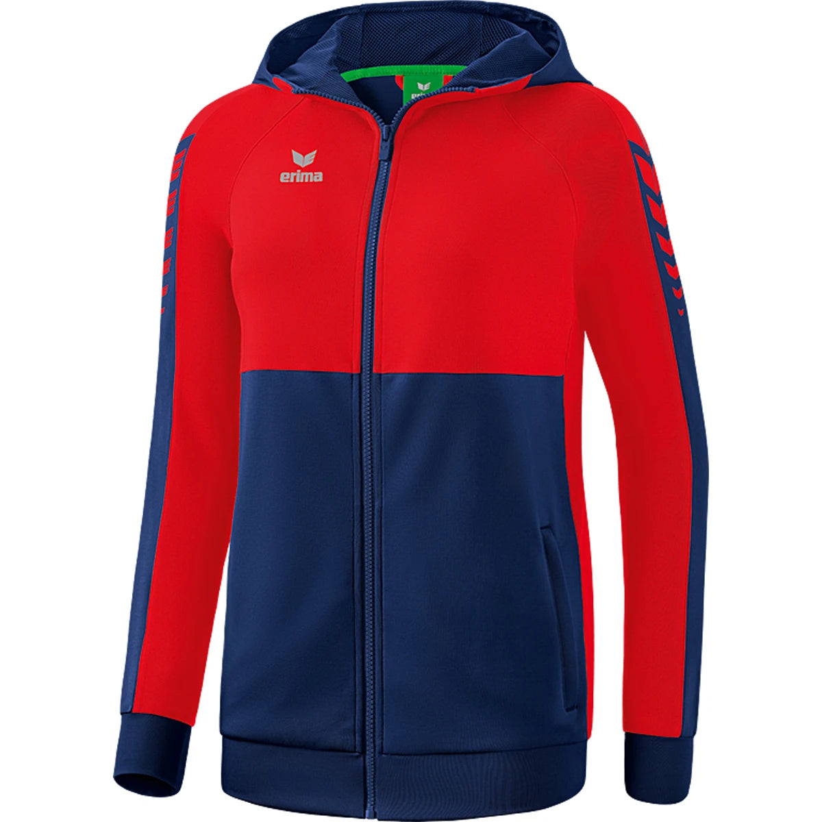 CHAQUETA DE ENTRENAMIENTO MUJER SIX WINGS CON CAPUCHA