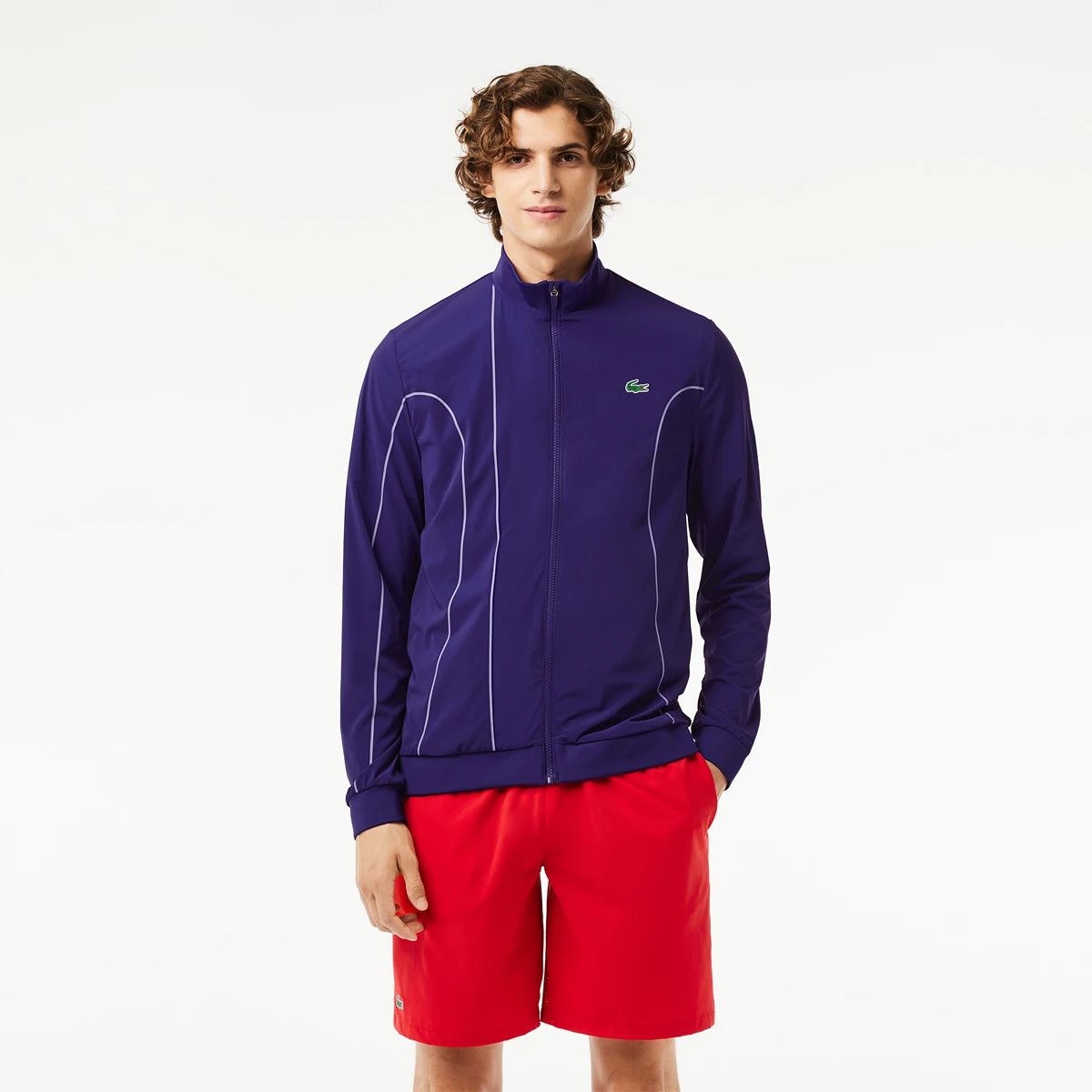 CHAQUETA LACOSTE FULL ZIP DJOKOVIC ASIA