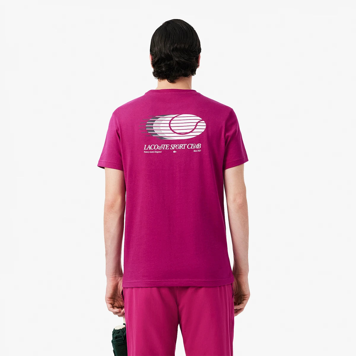 CAMISETA LACOSTE CORE PERFORMANCE TRAINING GRÁFICA PELOTA