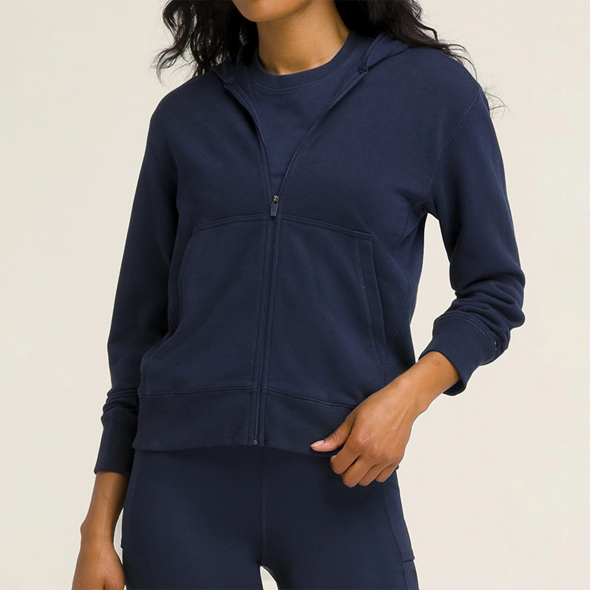 SUDADERA CON CAPUCHA WILSON MUJER TEAM ZIP