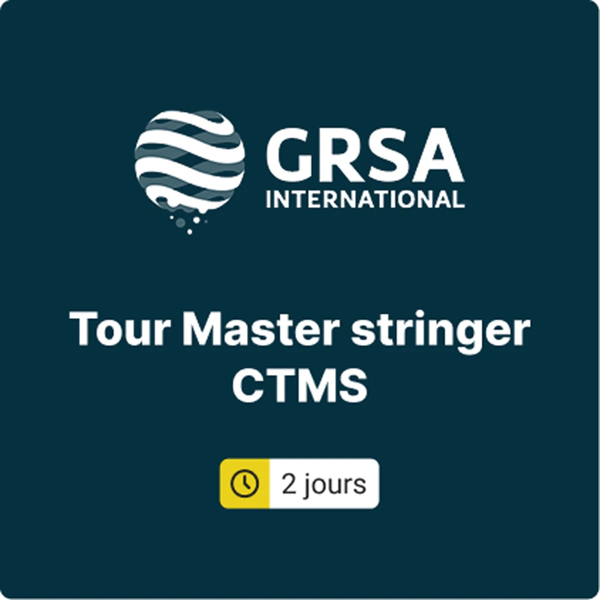 CURSO DE FORMACIÓN GRSA TOUR MASTER STRINGER