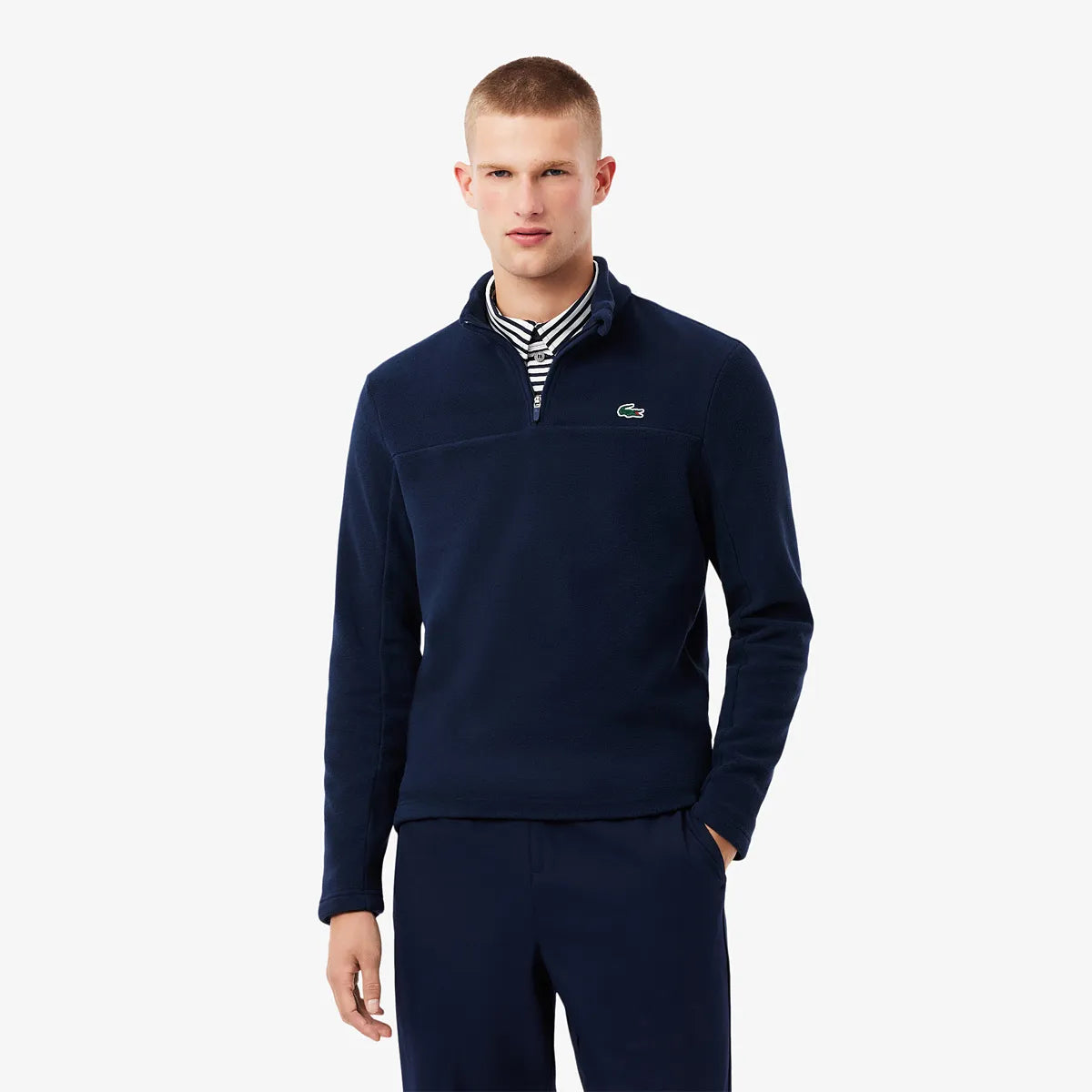 SUDADERA LACOSTE CORE PERFORMANCE POLAR 1/2 CREMALLERA