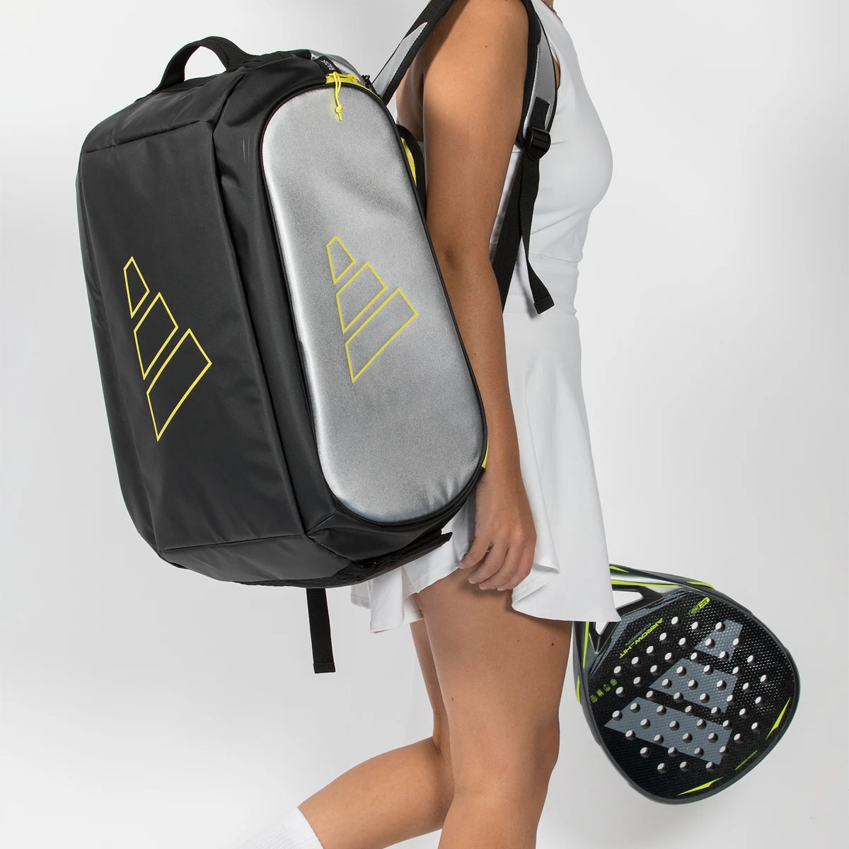 BOLSA DE PÁDEL ADIDAS TOUR SILVER 2026