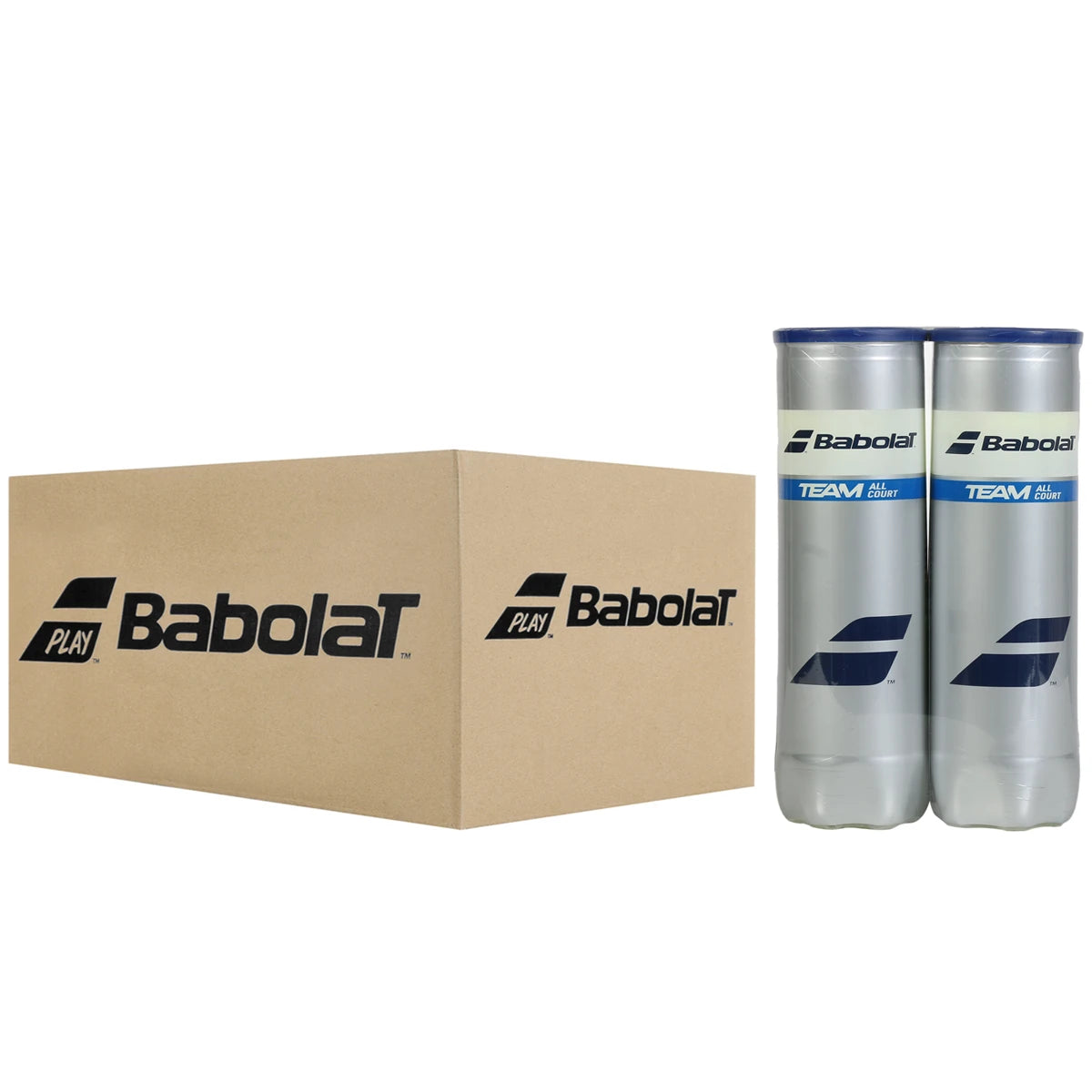 CAJA DE 9 BIPACKS DE 4 PELOTAS BABOLAT TEAM ALL COURT