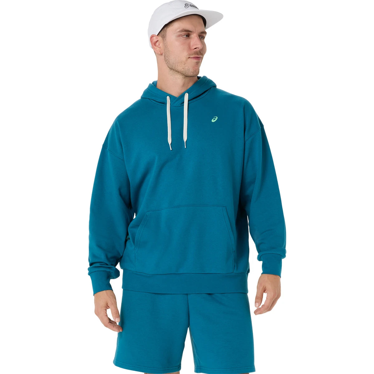 SUDADERA CON CAPUCHA ASICS FRENCH TERRY RELAJADA