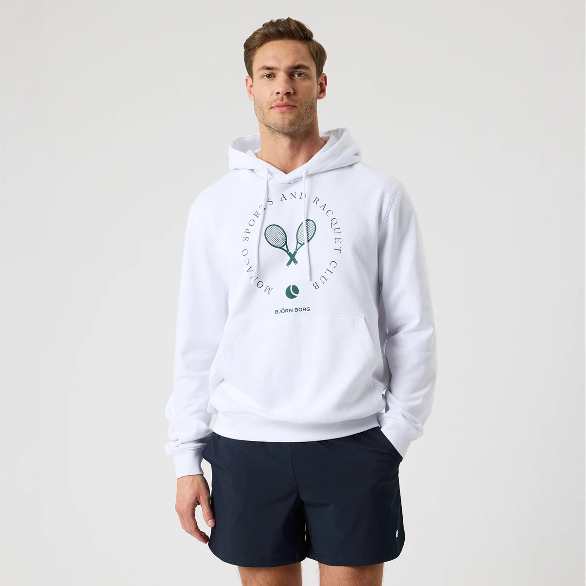 SUDADERA BJORN BORG CLASSIC GRÁFICA CON CAPUCHA