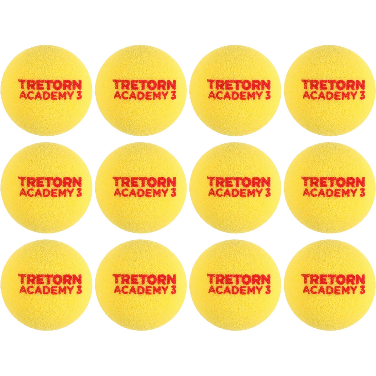 BOLSA DE 12 PELOTAS DE ESPUMA TRETORN