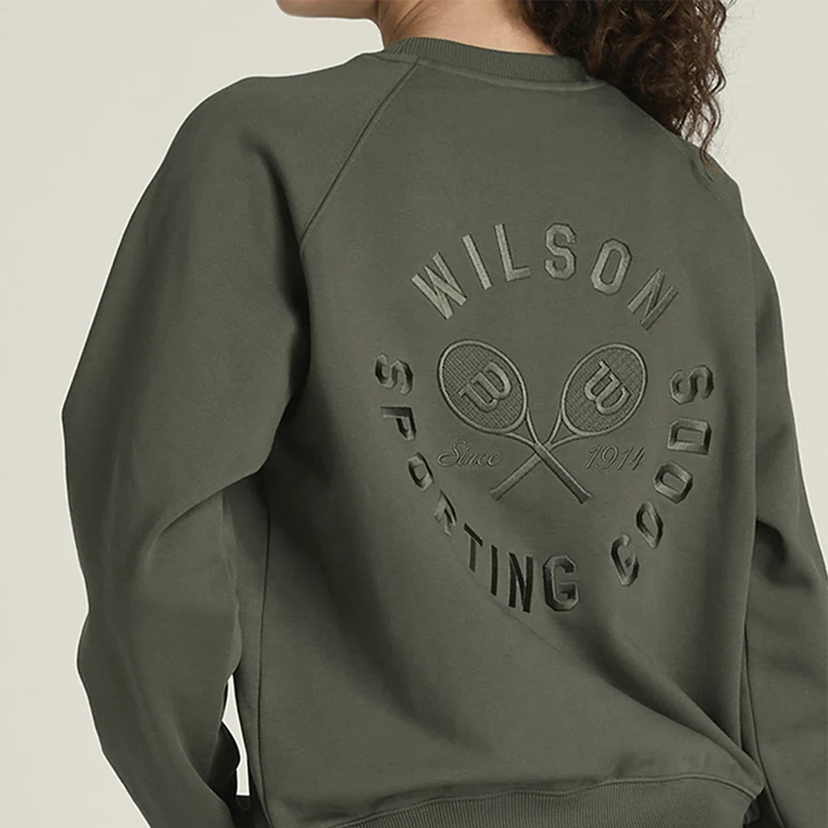 SUDADERA WILSON MUJER CLASSIC CREW