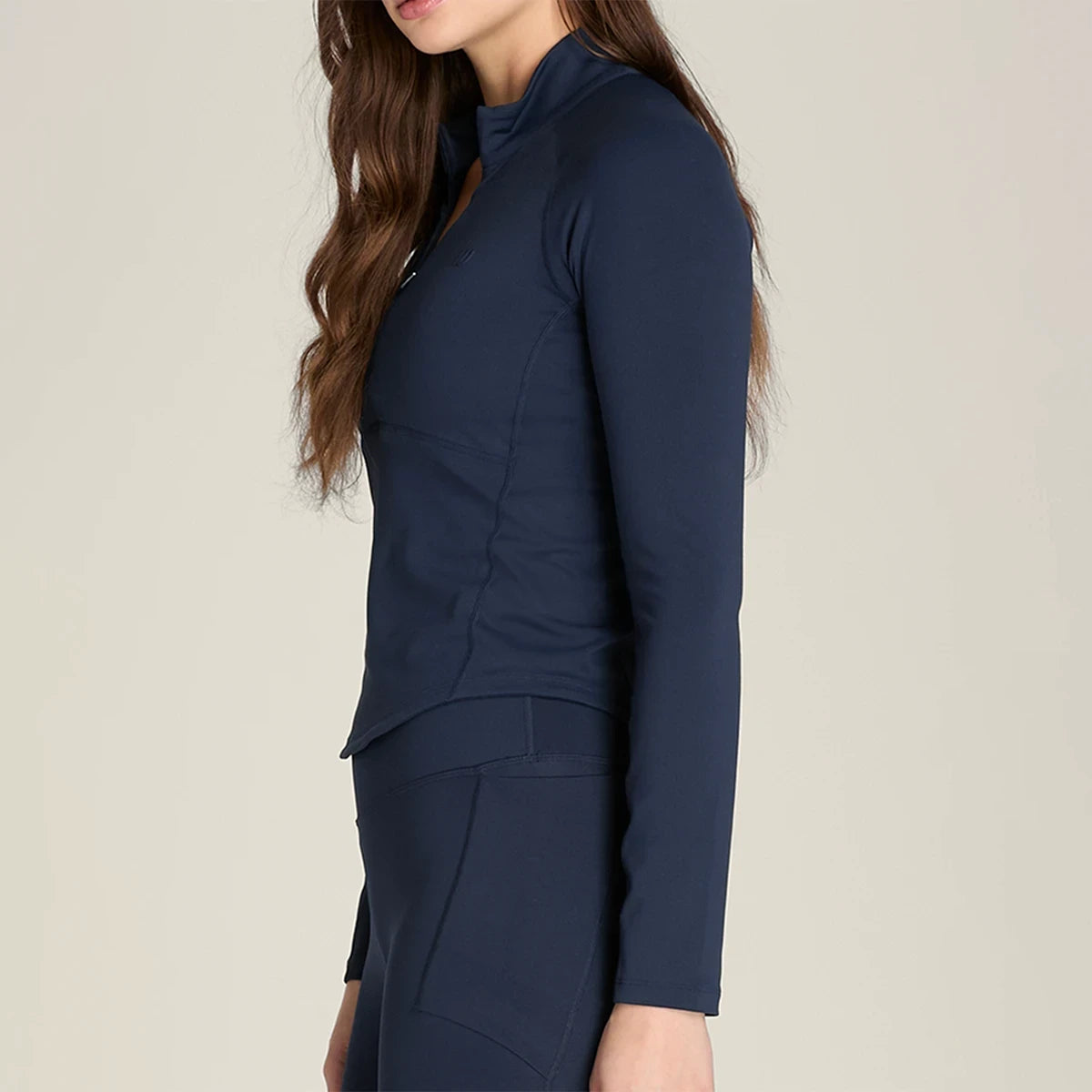 CAMISETA DE MANGA LARGA WILSON MUJER BASELINE HALF-ZIP