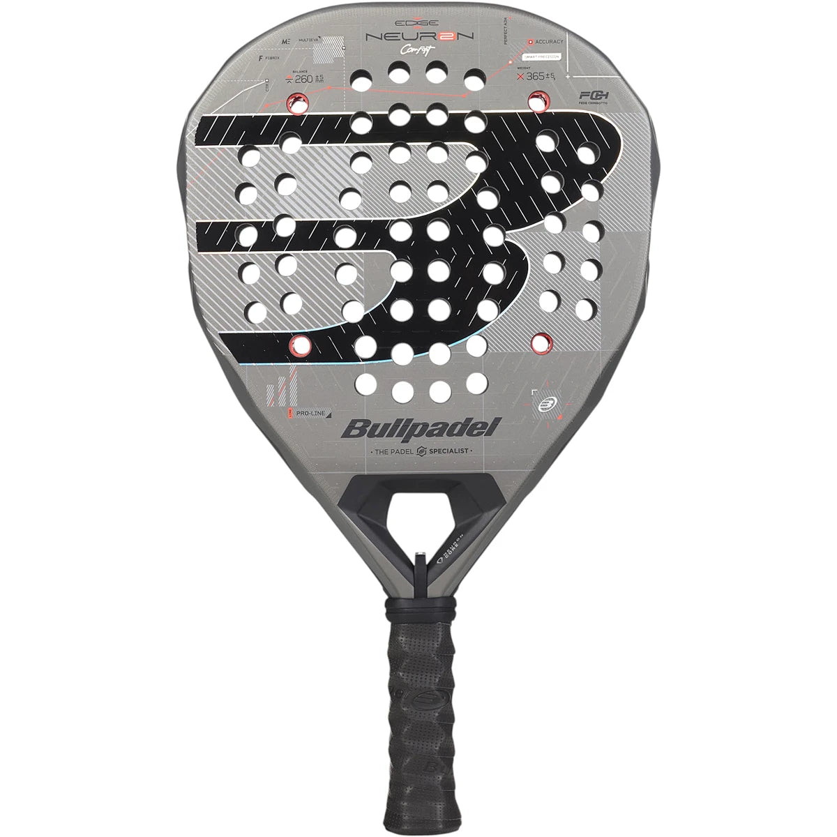RAQUETA PADEL BULLPADEL NEURON 02 EDGE COMFORT 27