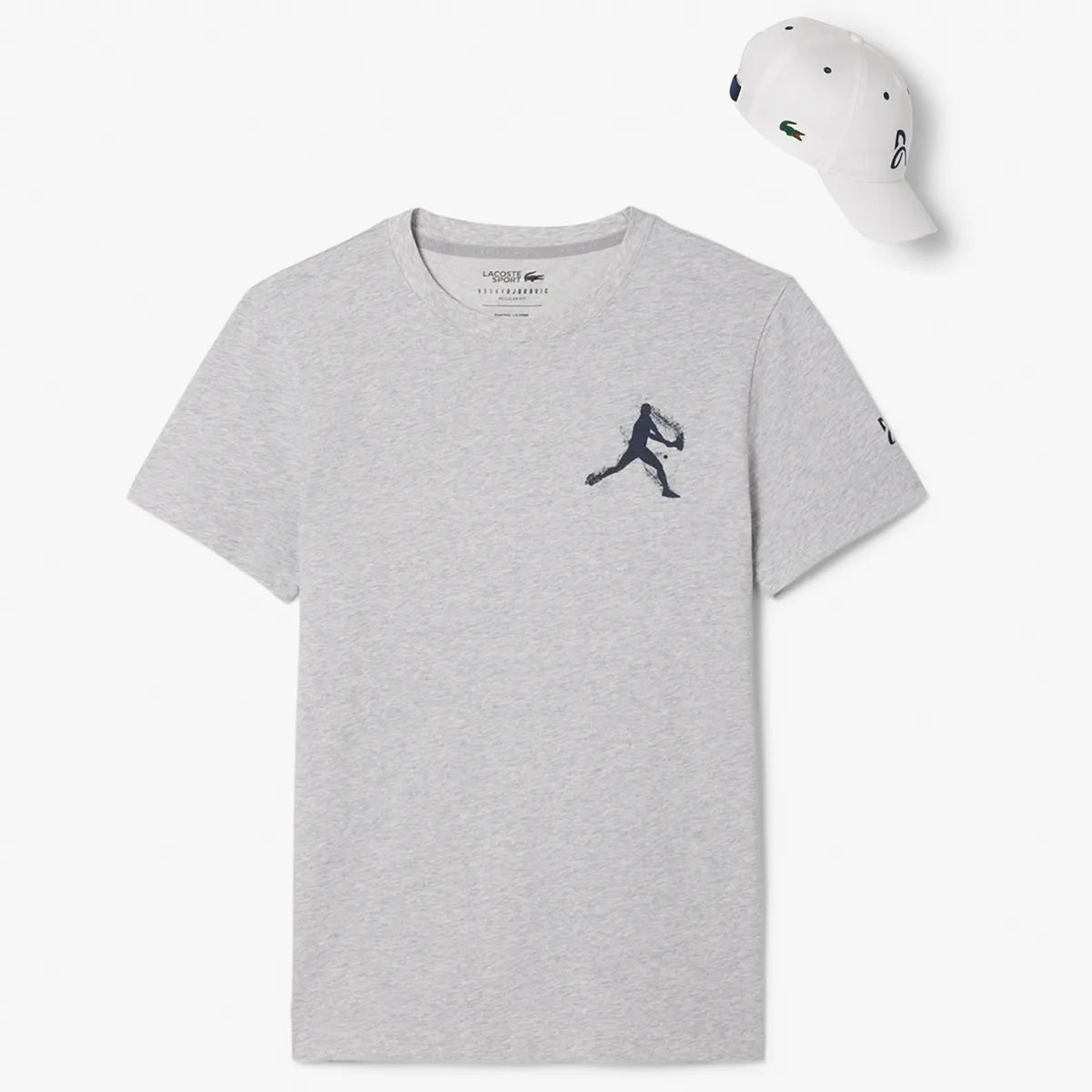 PACK FAN LACOSTE DJOKOVIC CAMISETA + GORRA