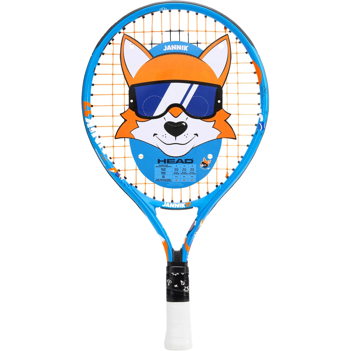 RAQUETA HEAD JUNIOR JANNIK 17