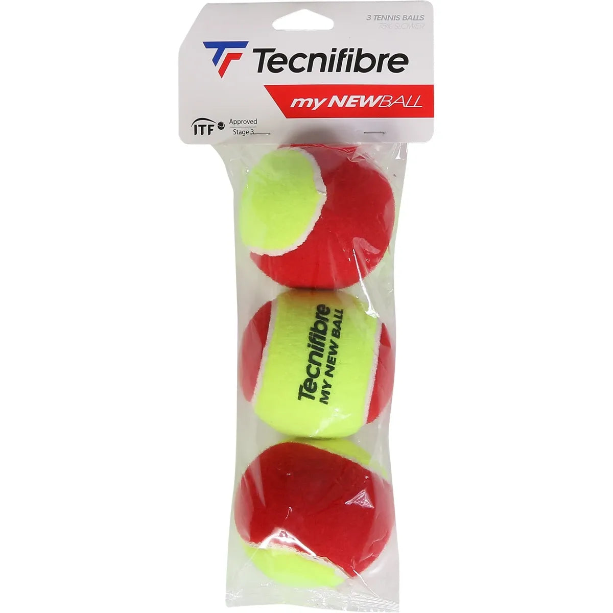 BOLSA DE 3 PELOTAS TECNIFIBRE MY NEW BALL