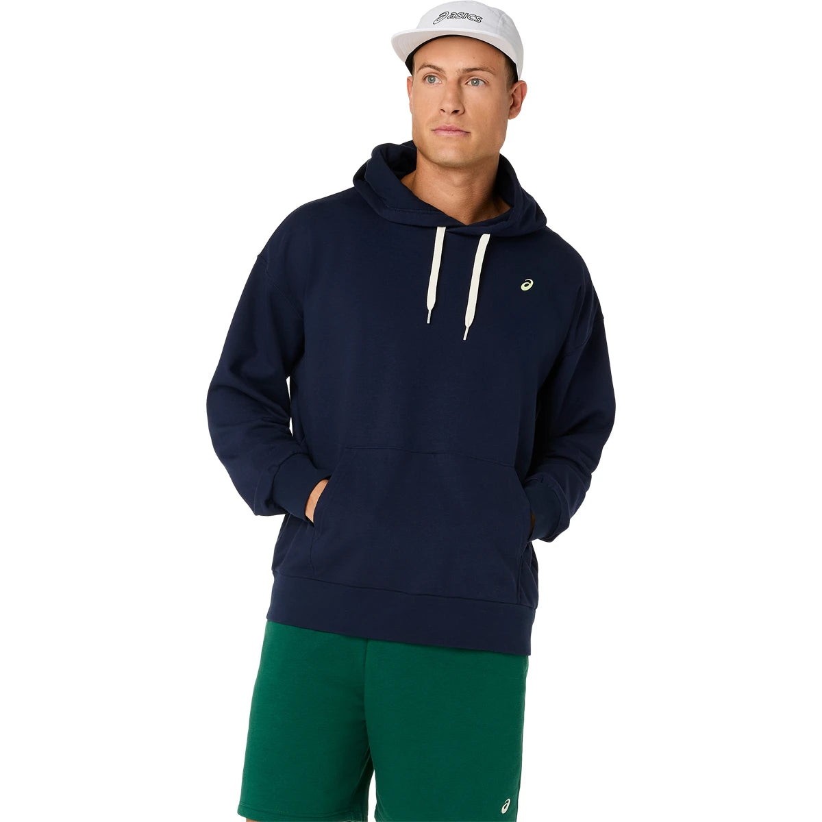 SUDADERA CON CAPUCHA ASICS FRENCH TERRY RELAJADA