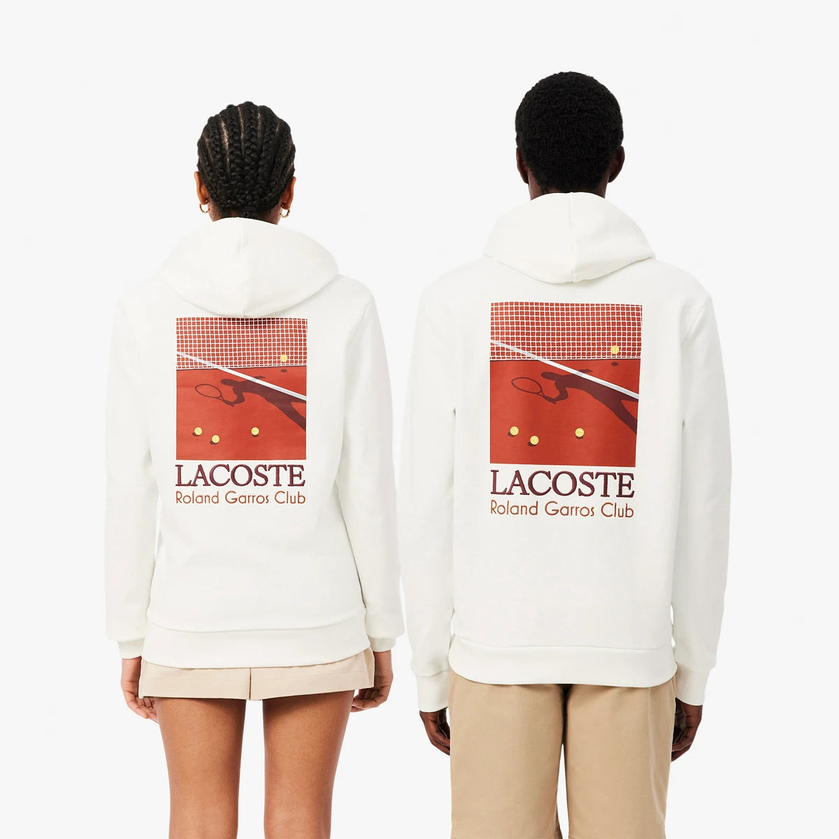 SUDADERA LACOSTE ROLAND GARROS CLUB GRÁFICA