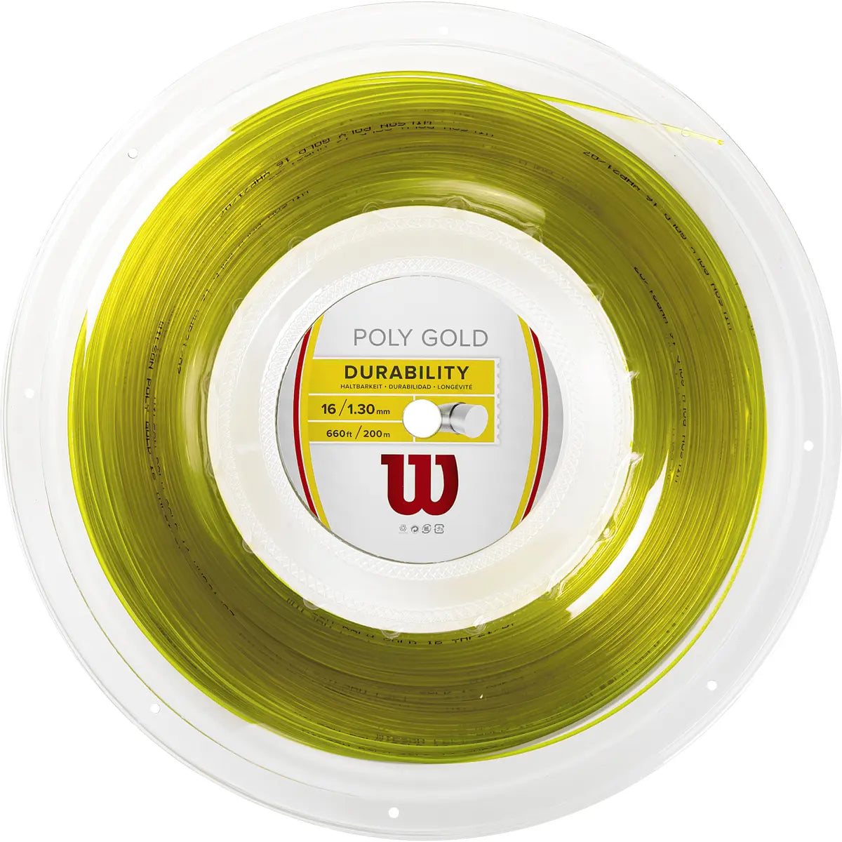 BOBINA WILSON POLY GOLD (200 METROS)
