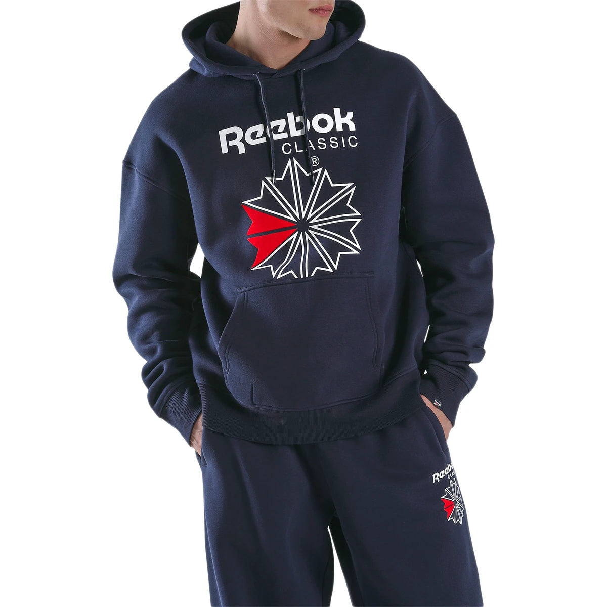 Sudadera con capucha Reebok Starcrest Relaxed