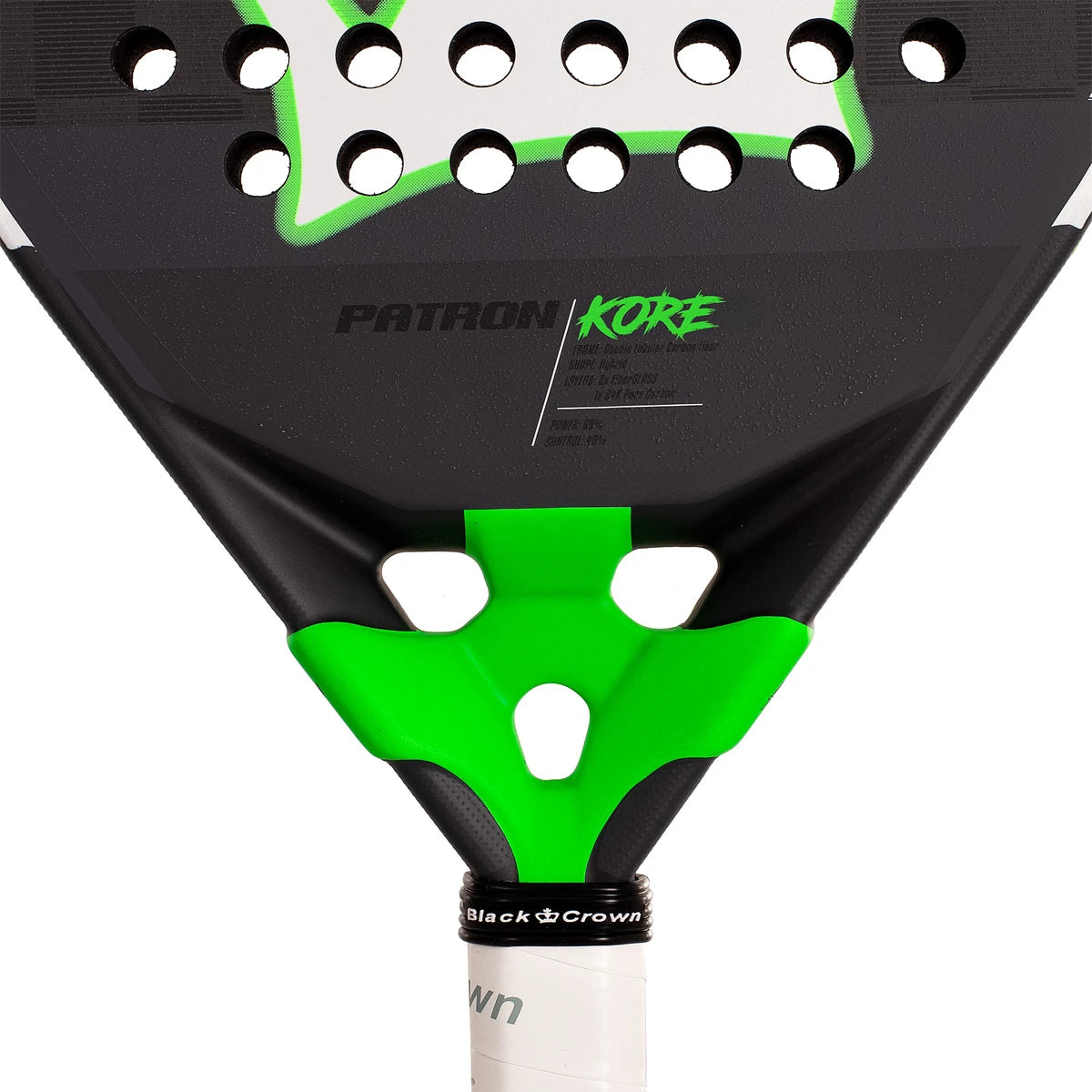 Raqueta de pádel Test Black Crown Patron Kore