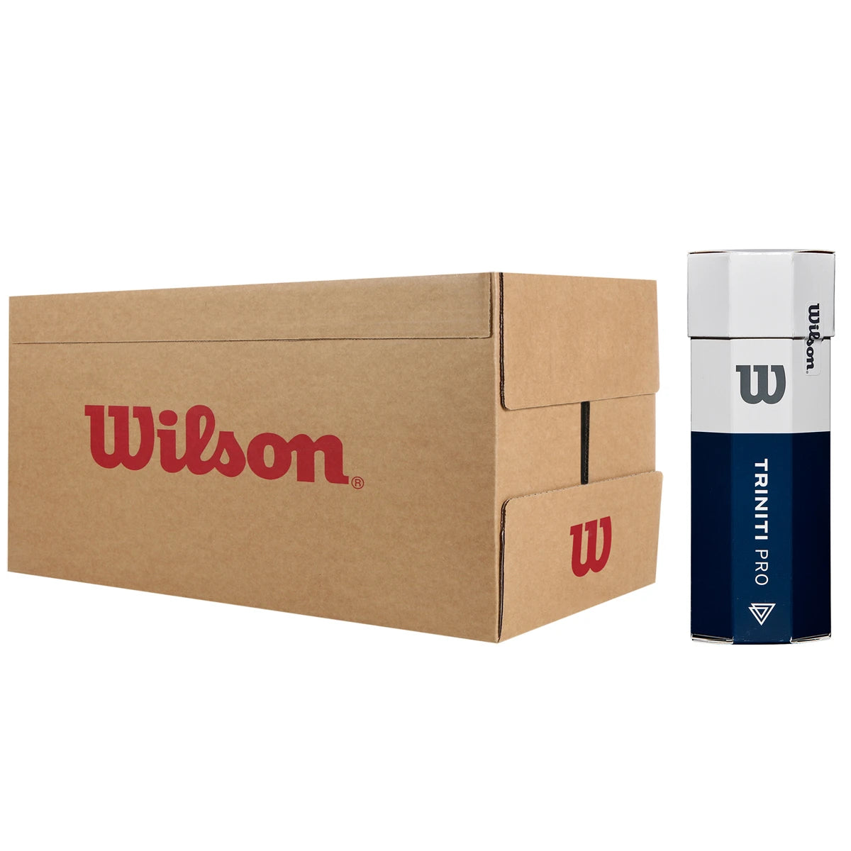 CAJA DE 24 TUBOS DE 3 PELOTAS WILSON TRINITI PRO