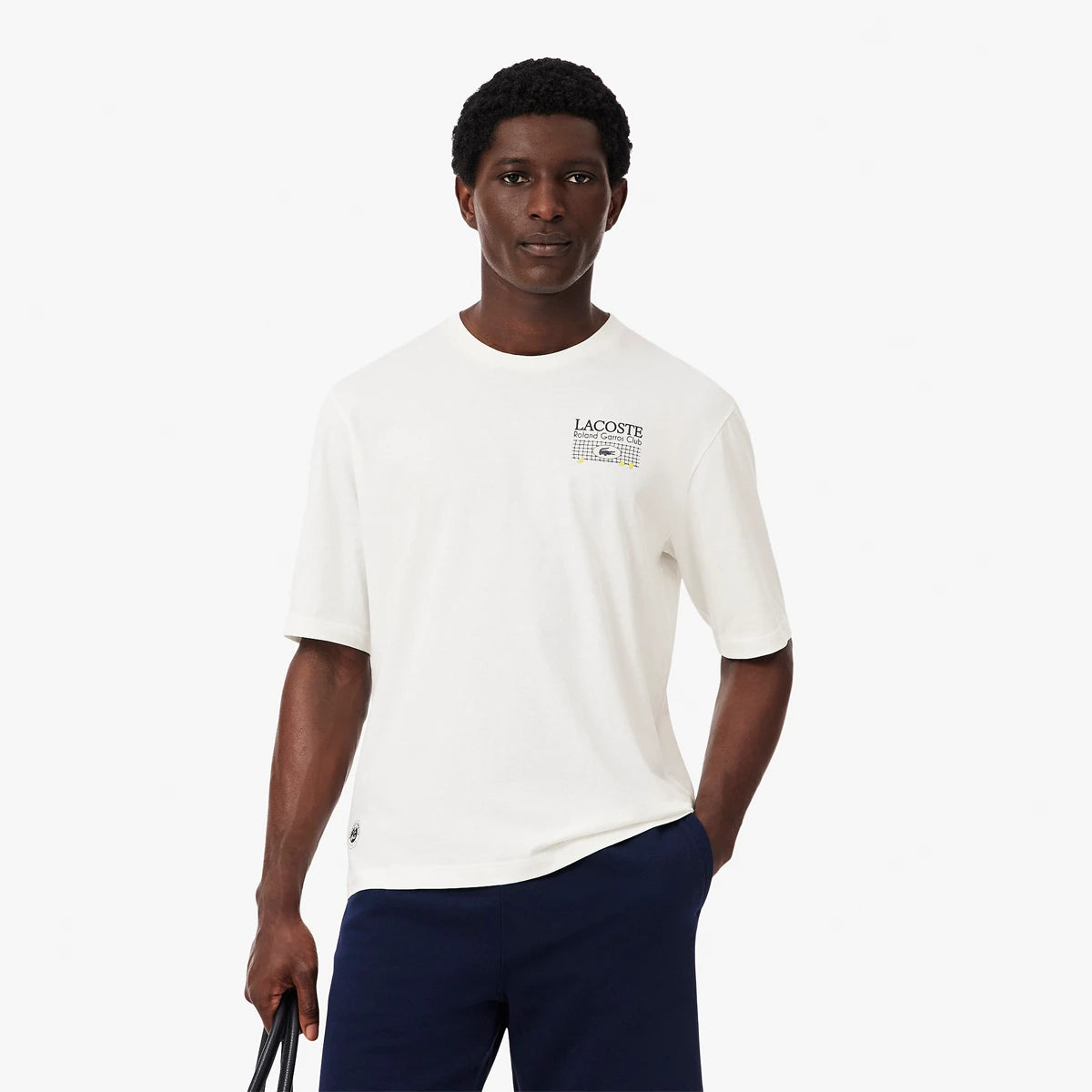 CAMISETA LACOSTE ROLAND GARROS CLUB GRÁFICA