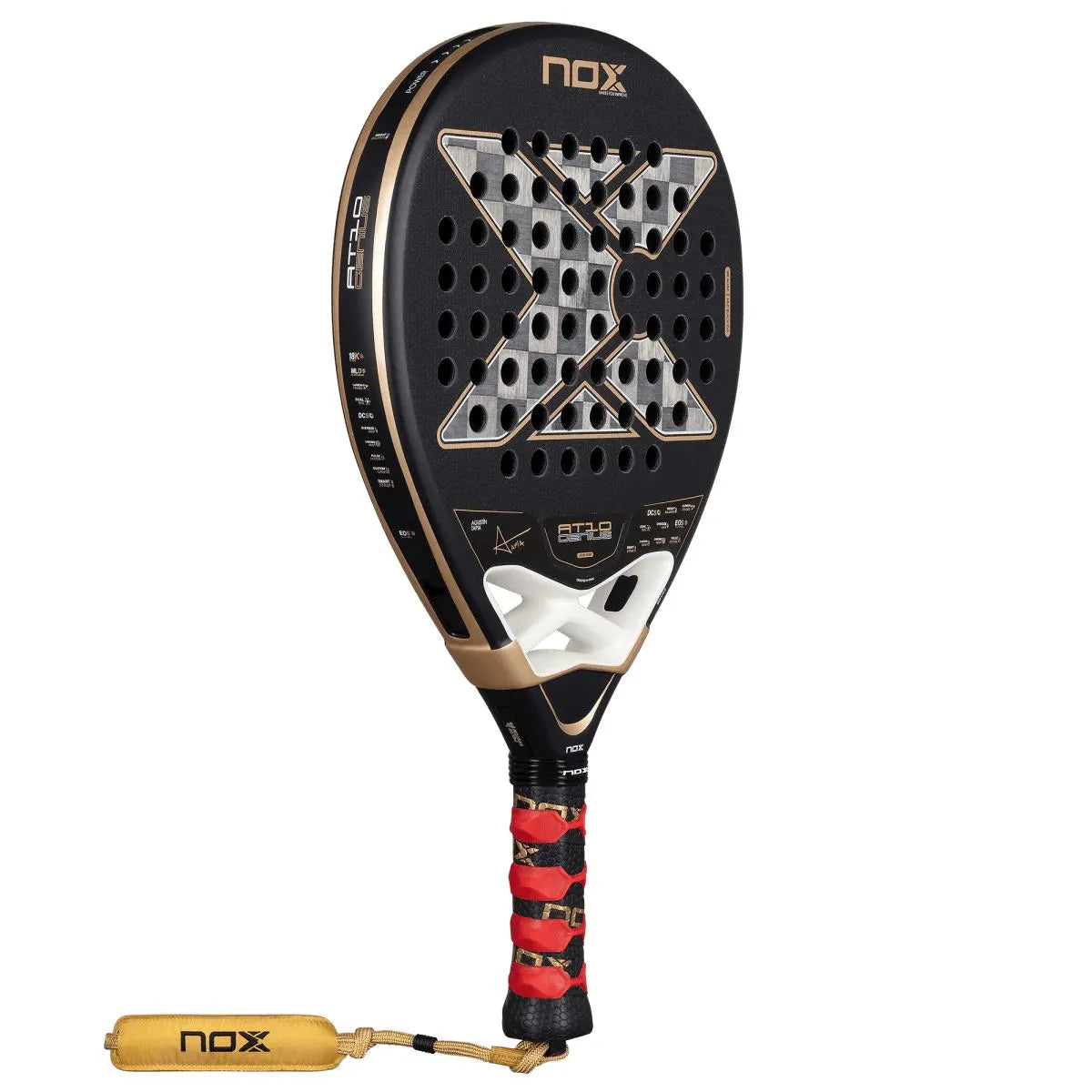 Raqueta Test de Pádel Nox AT10 Genius 18K Alum By Agustin Tapia