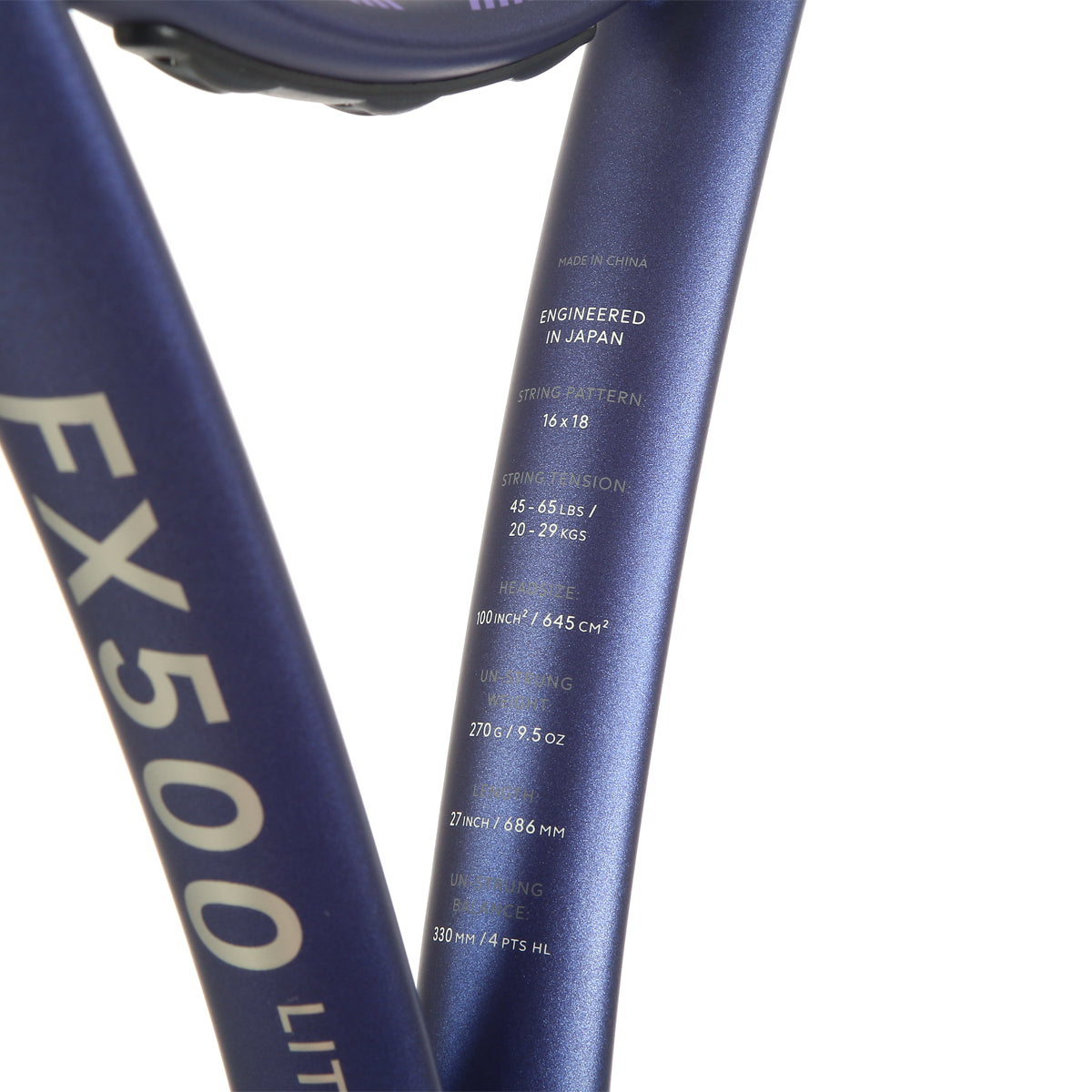 Raqueta Test Dunlop FX 500 Lite (270 Gr)