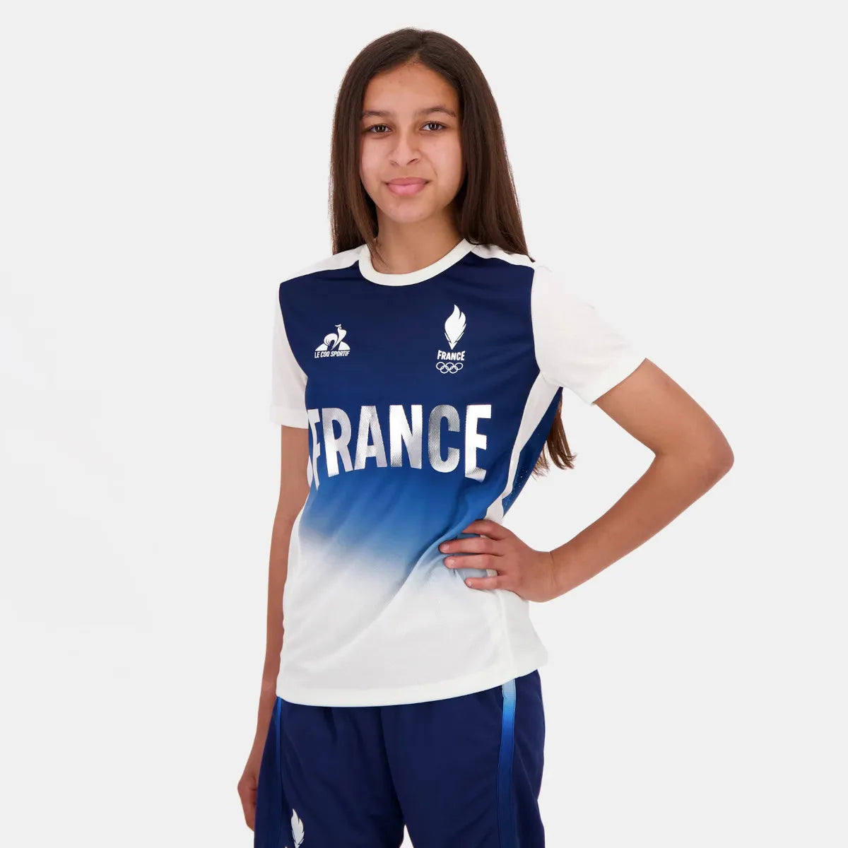 CAMISETA LE COQ SPORTIF JUNIOR FRANCE OLYMPIQUE PERFORMANCE