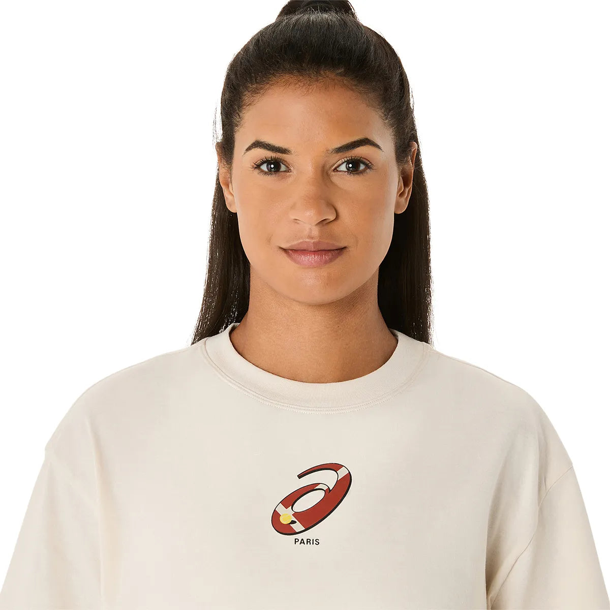 CAMISETA ASICS MUJER COURT GRAPHIC PARIS