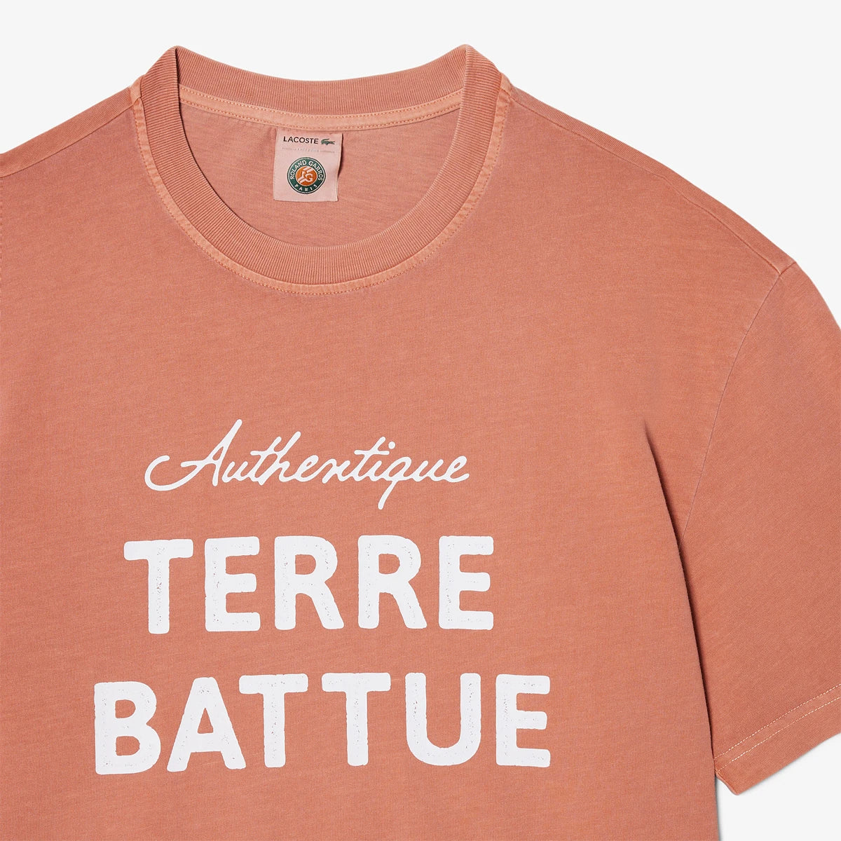 CAMISETA LACOSTE ROLAND GARROS CLAY
