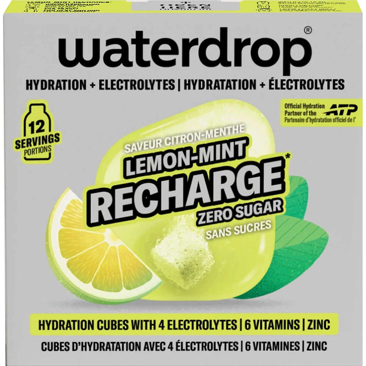 MICROLYTE WATERDROP LIMÓN MENTA RECARGA
