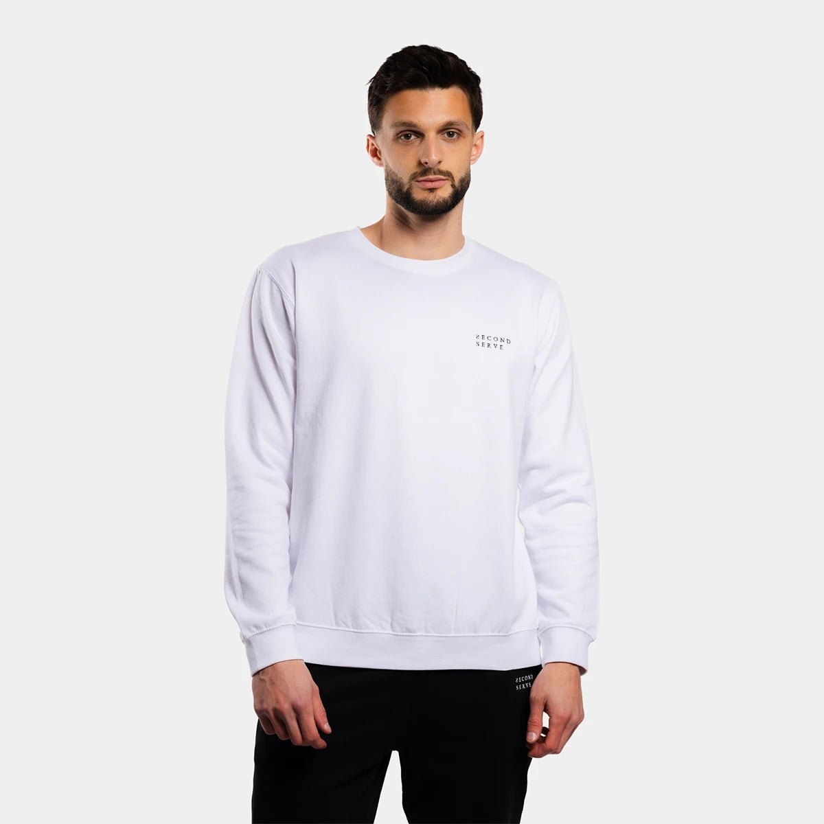 SUDADERA SECOND SERVE OPEN BASIC CREW