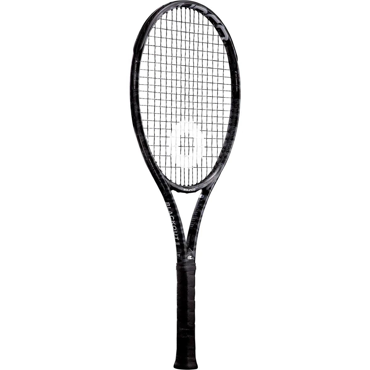 RAQUETA DE TENIS SOLINCO BLACKOUT V2 CAMO (300 GR) (2025)